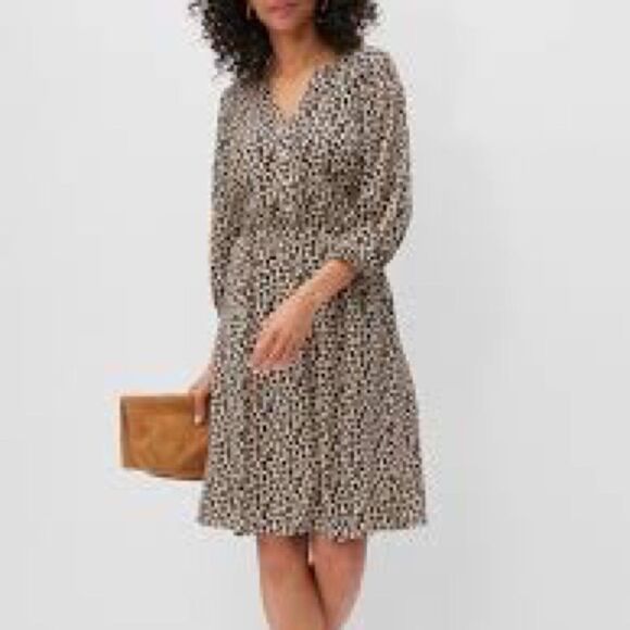 Banana Republic NWT leopard print dress C29 - Picture 1 of 8